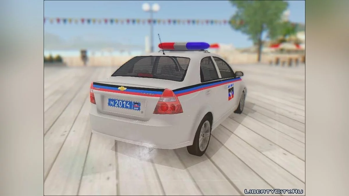 Chevrolet Aveo поліція Південно-Сходу (пак) / GTA San Andreas