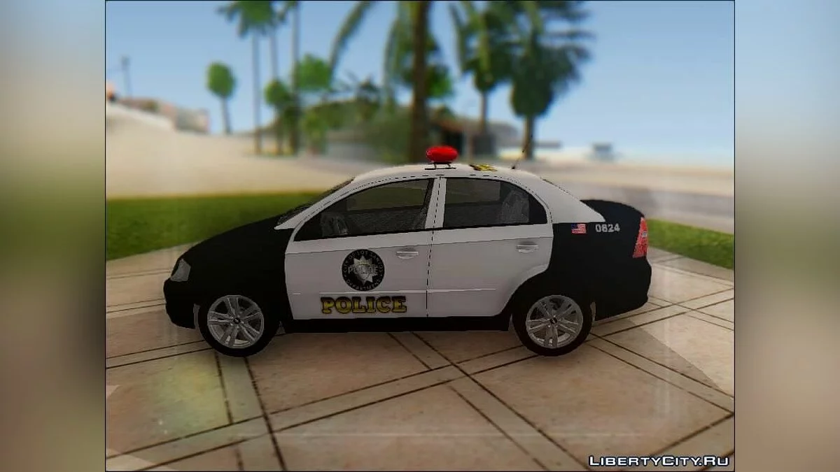Chevrolet Aveo Поліція / GTA San Andreas