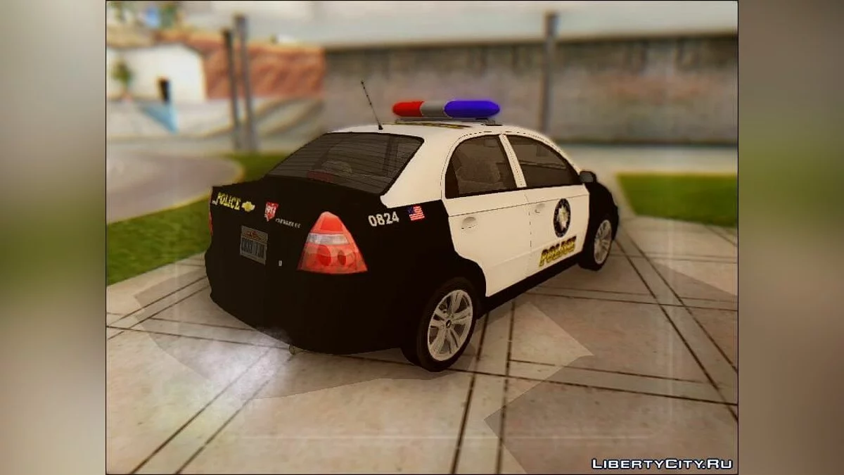 Chevrolet Aveo Поліція / GTA San Andreas