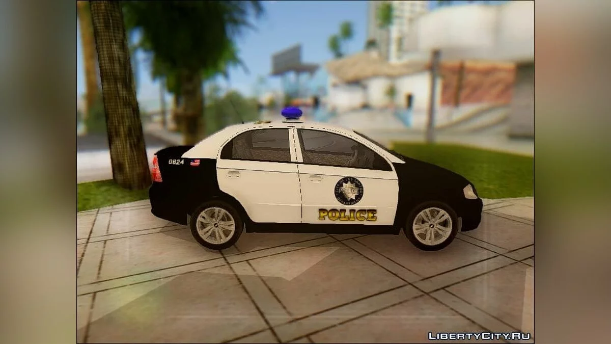 Chevrolet Aveo Поліція / GTA San Andreas