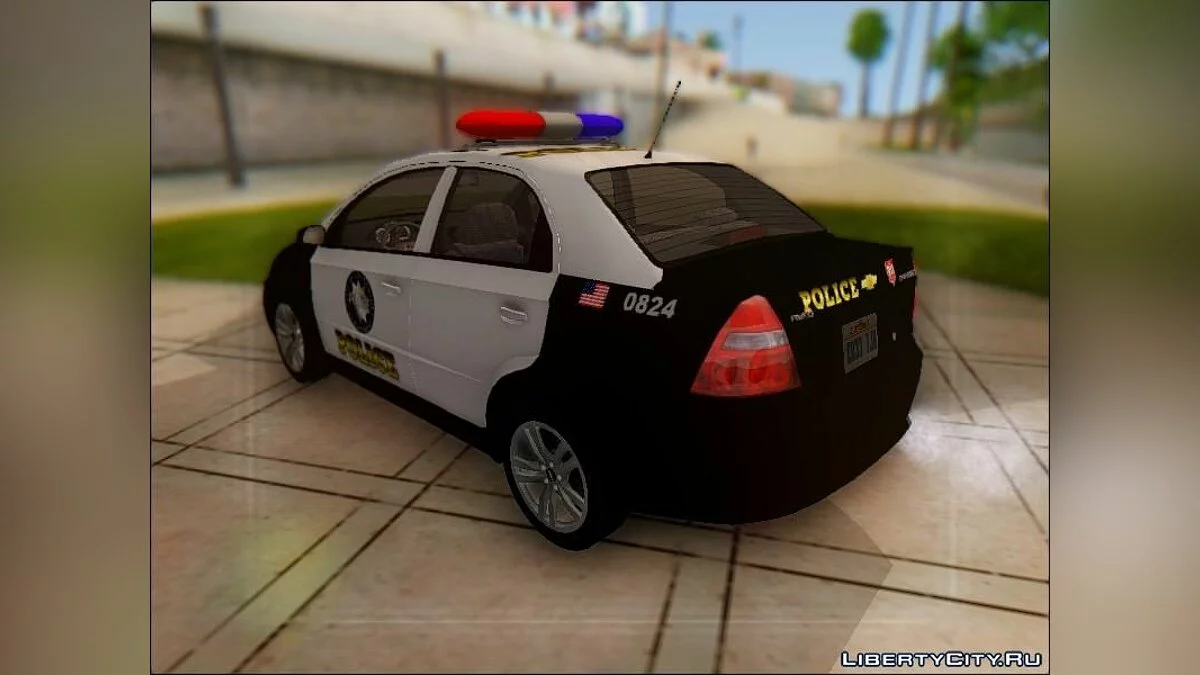 Chevrolet Aveo Поліція / GTA San Andreas
