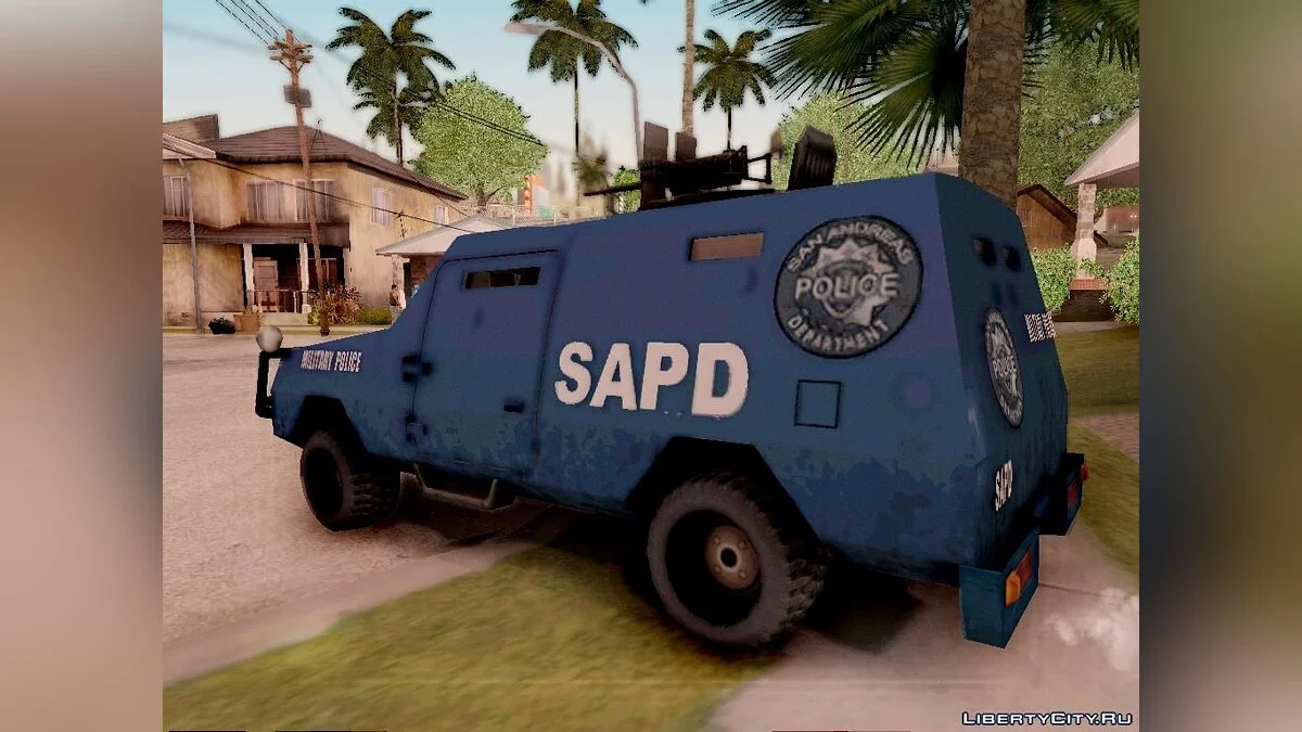 Новий Fbitruck / GTA San Andreas