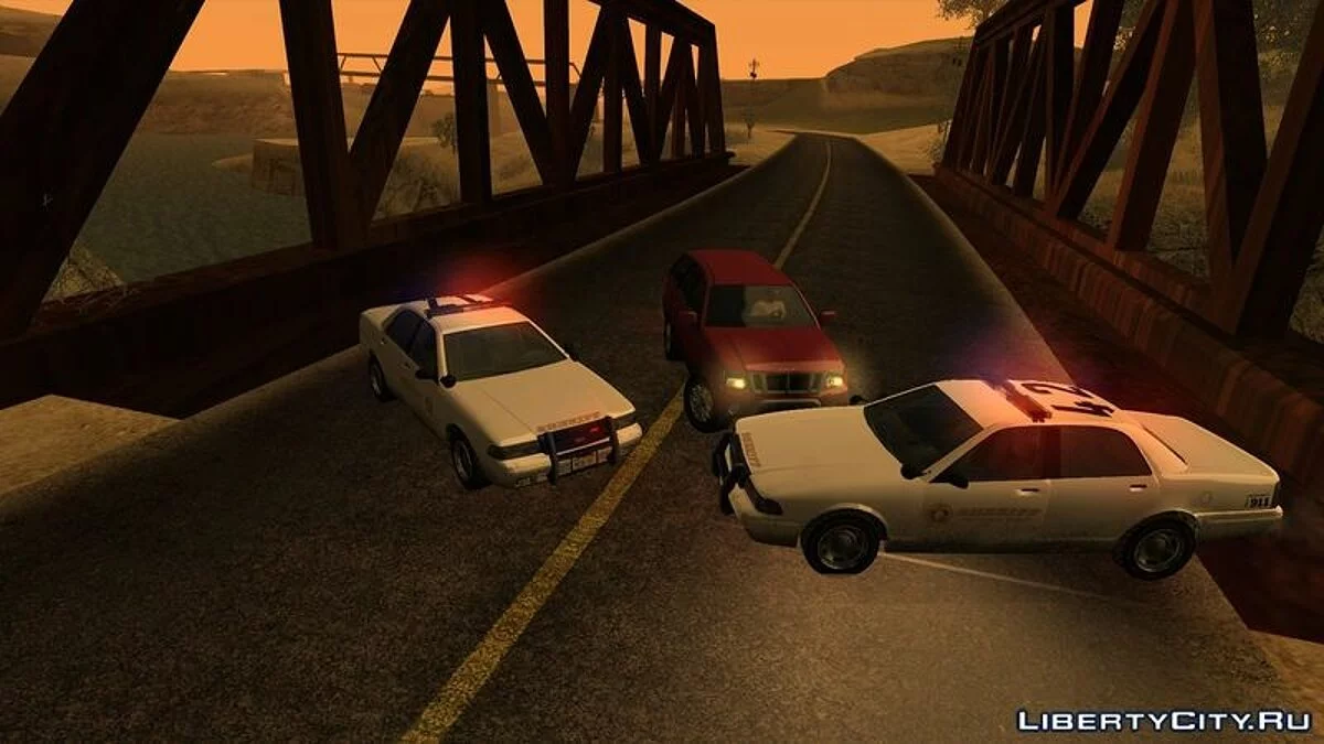 GTA V Vapid Stanier Sheriff / GTA San Andreas