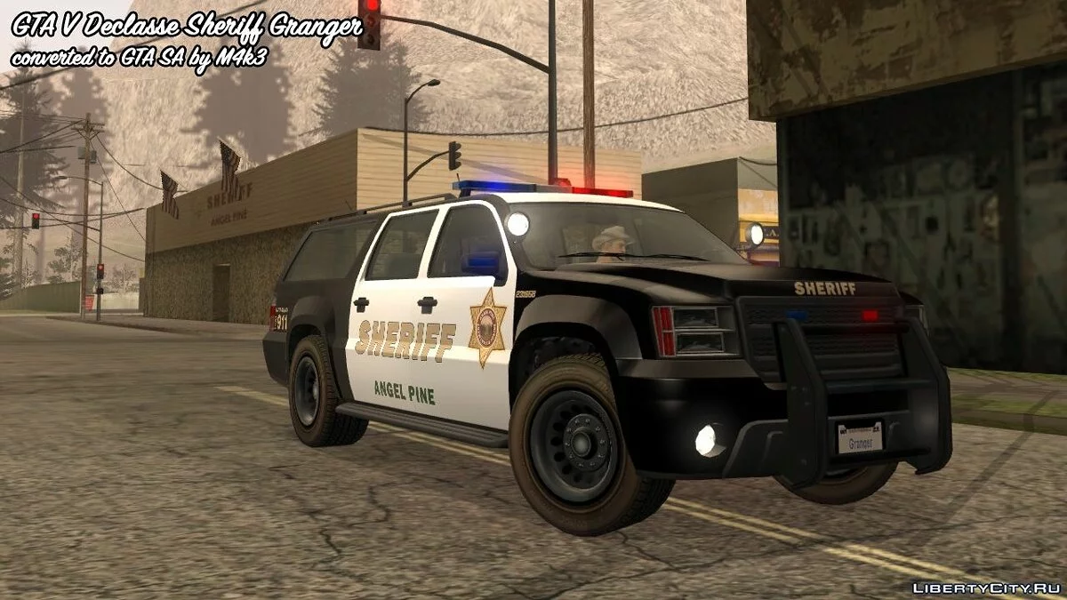 GTA 5 Declasse Sheriff Granger / GTA San Andreas