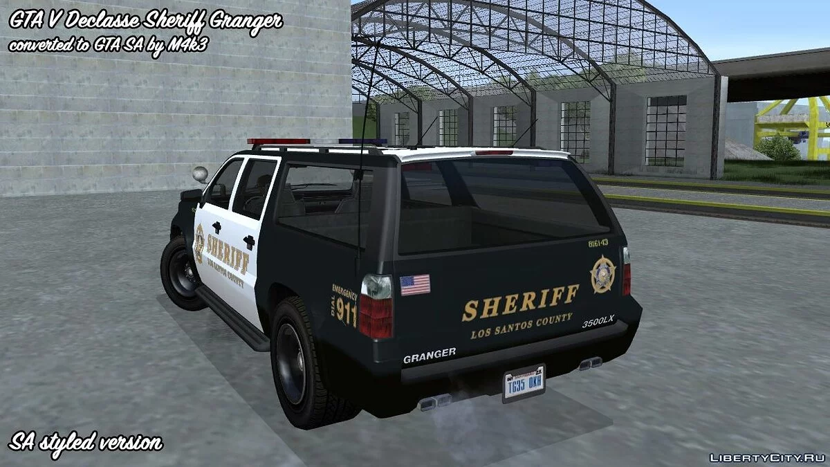 GTA 5 Declasse Sheriff Granger / GTA San Andreas