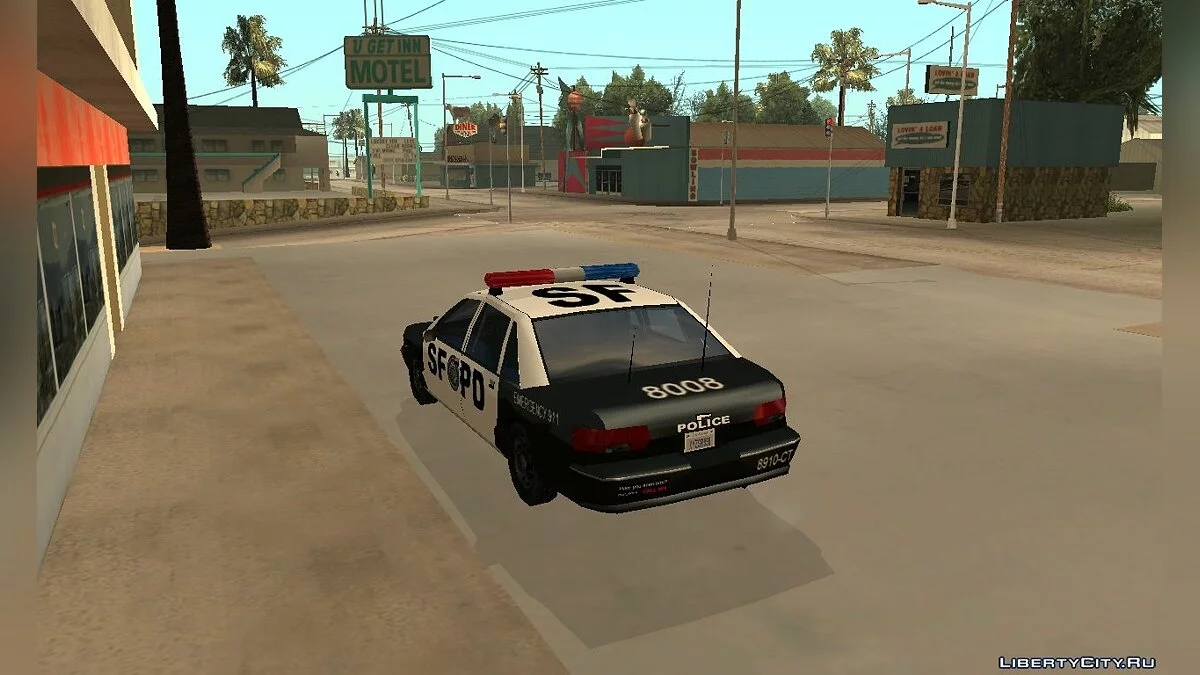 Pack de police par nyolc8 [Style SA] / GTA San Andreas