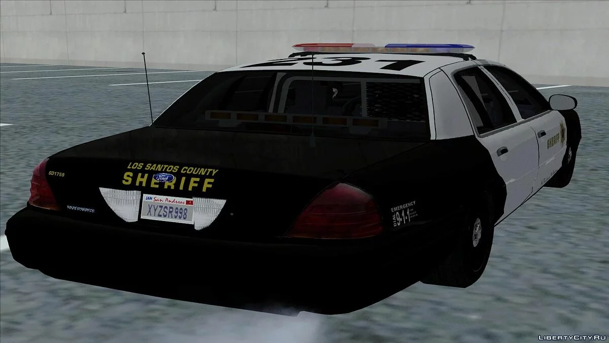 Ford Crown Victoria LASD Cruiser / GTA San Andreas
