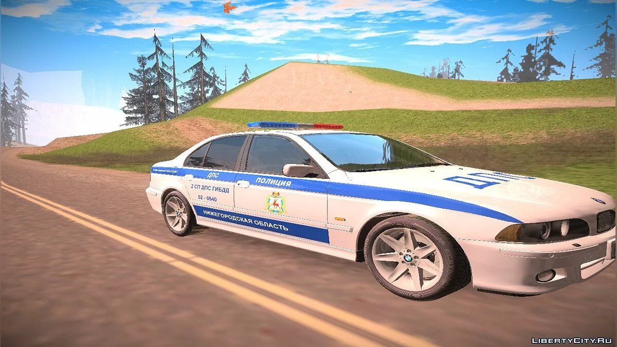BMW E39 540i Російська поліція / GTA San Andreas
