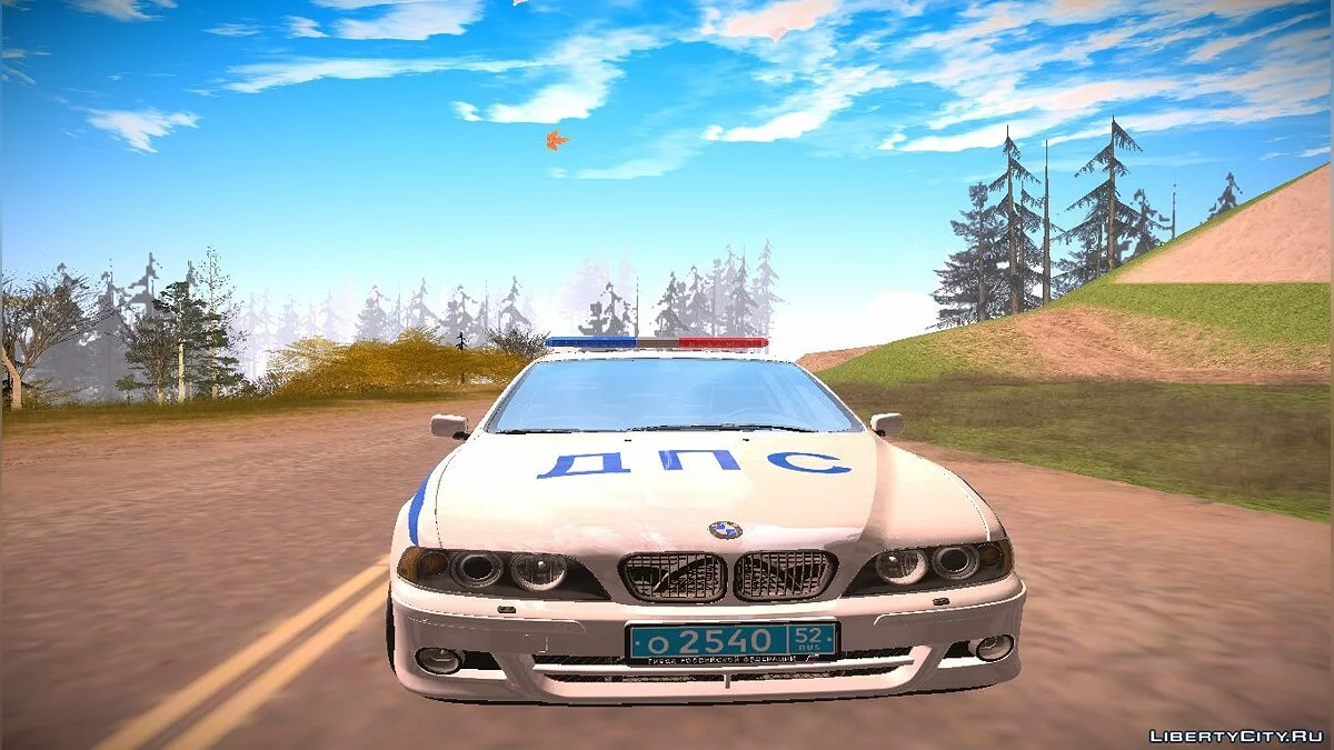 BMW E39 540i Російська поліція / GTA San Andreas
