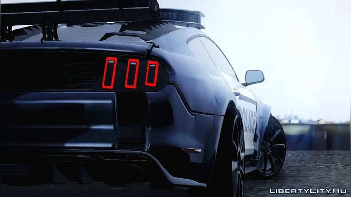 Ford Mustang GT 2015 'Barricade' Transformers 5 / GTA San Andreas