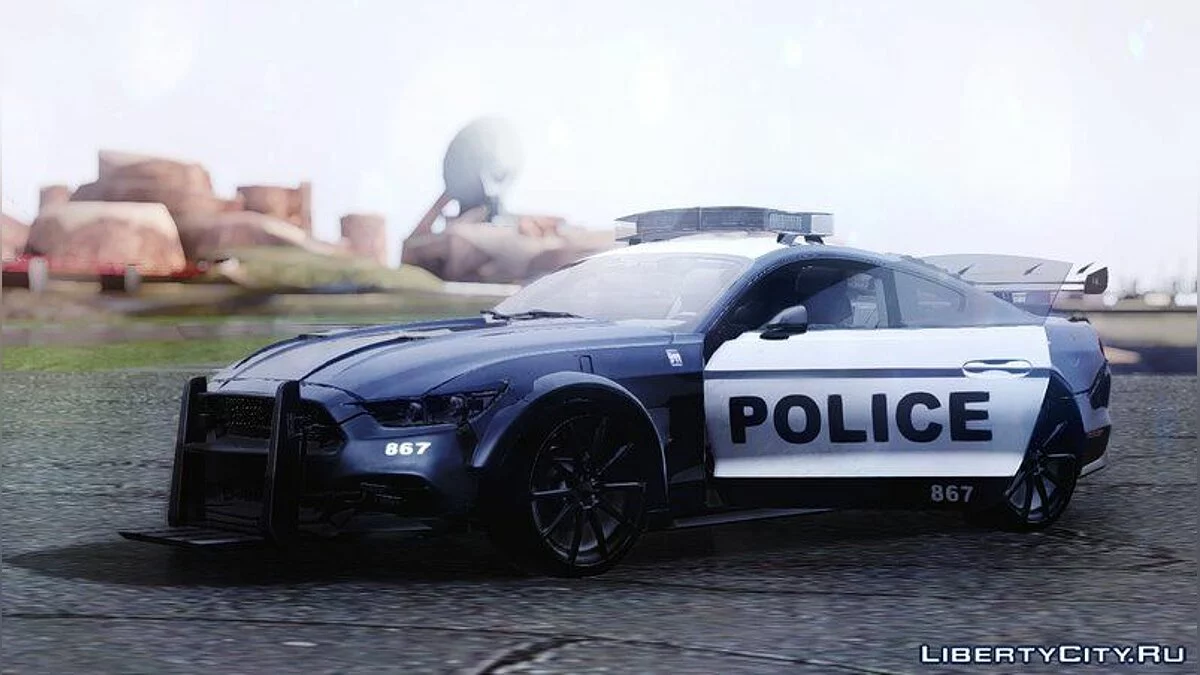 Ford Mustang GT 2015 'Barricade' Transformers 5 / GTA San Andreas