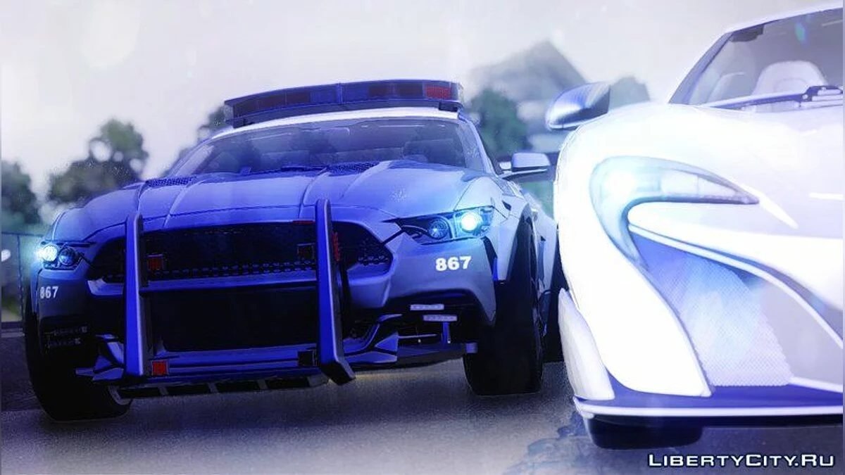 Ford Mustang GT 2015 'Barricade' Transformers 5 / GTA San Andreas