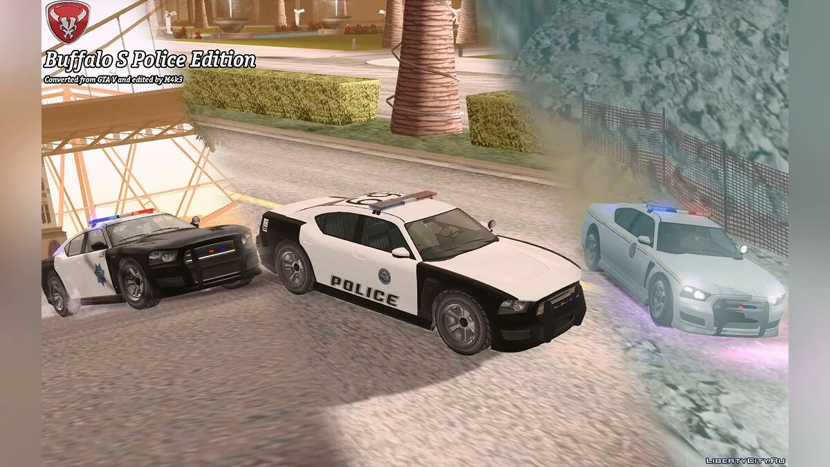 GTA V Bravado Buffalo S Edição Policial / GTA San Andreas