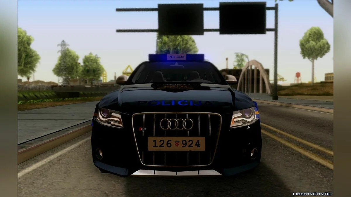 奥迪 S4 - 克罗地亚警车 / GTA San Andreas
