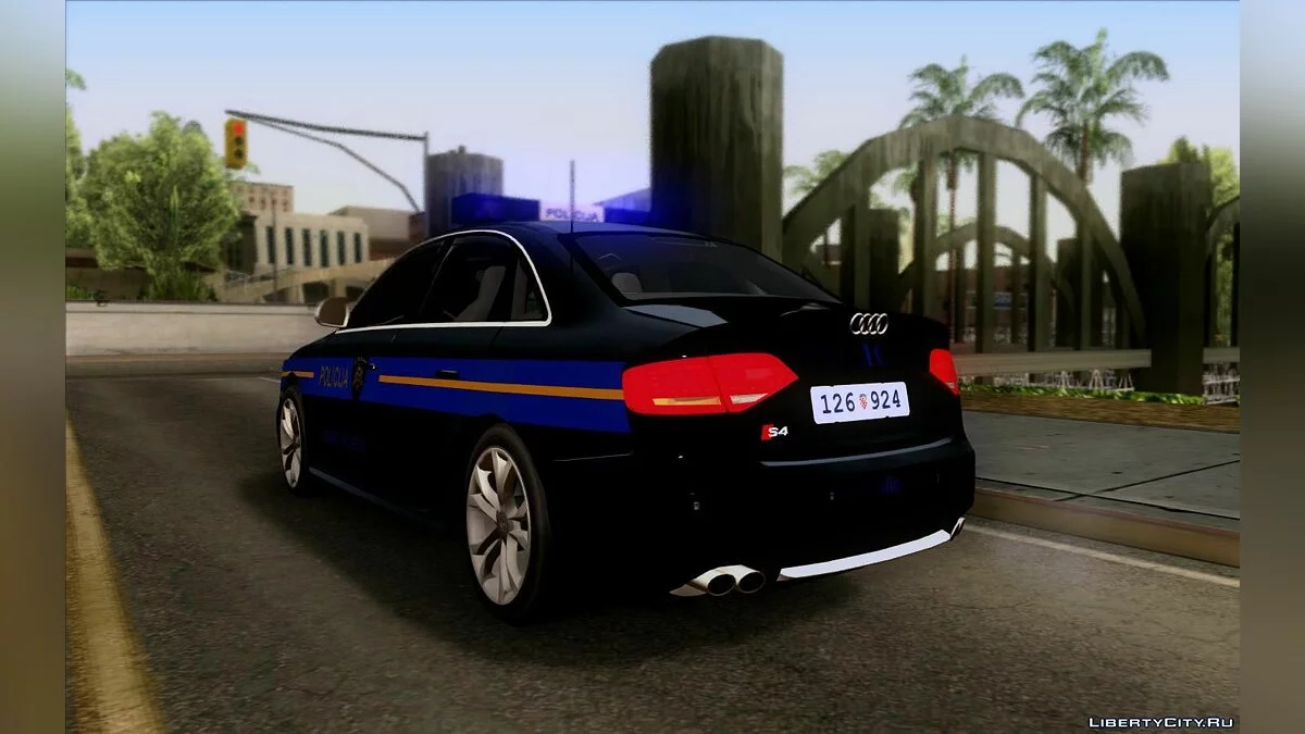 奥迪 S4 - 克罗地亚警车 / GTA San Andreas