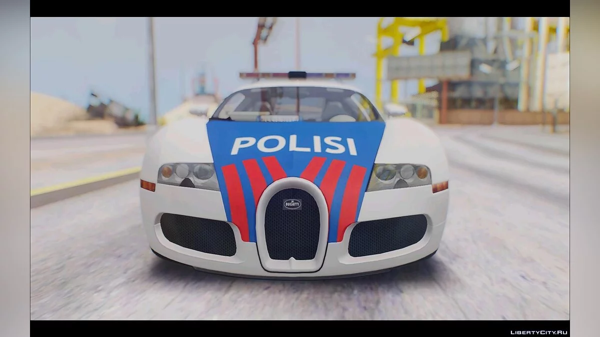 Bugatti Veyron Policía Indonesia / GTA San Andreas