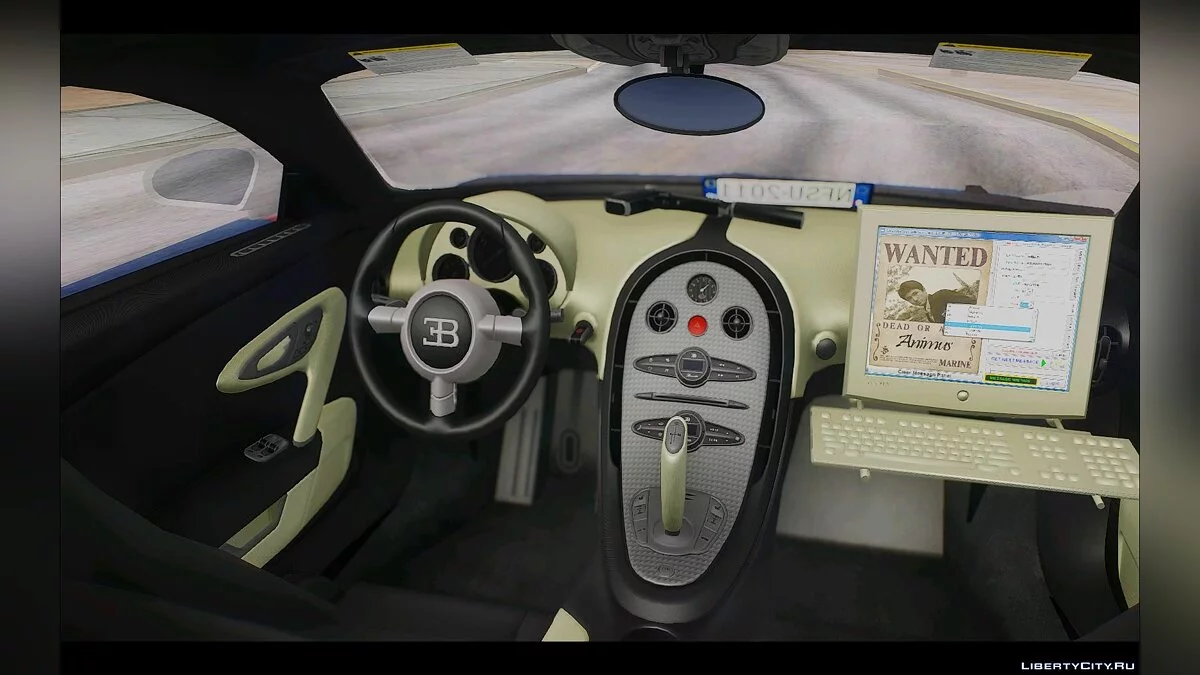 Bugatti Veyron Policía Indonesia / GTA San Andreas