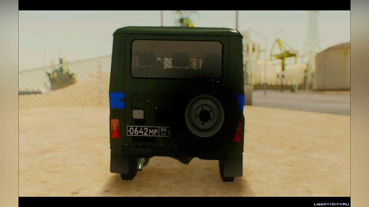UAZ-31512 Inspeção de Automóveis Militar / GTA San Andreas