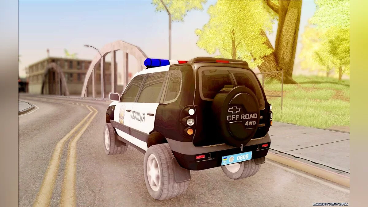 Chevrolet NIVA Police UA / GTA San Andreas