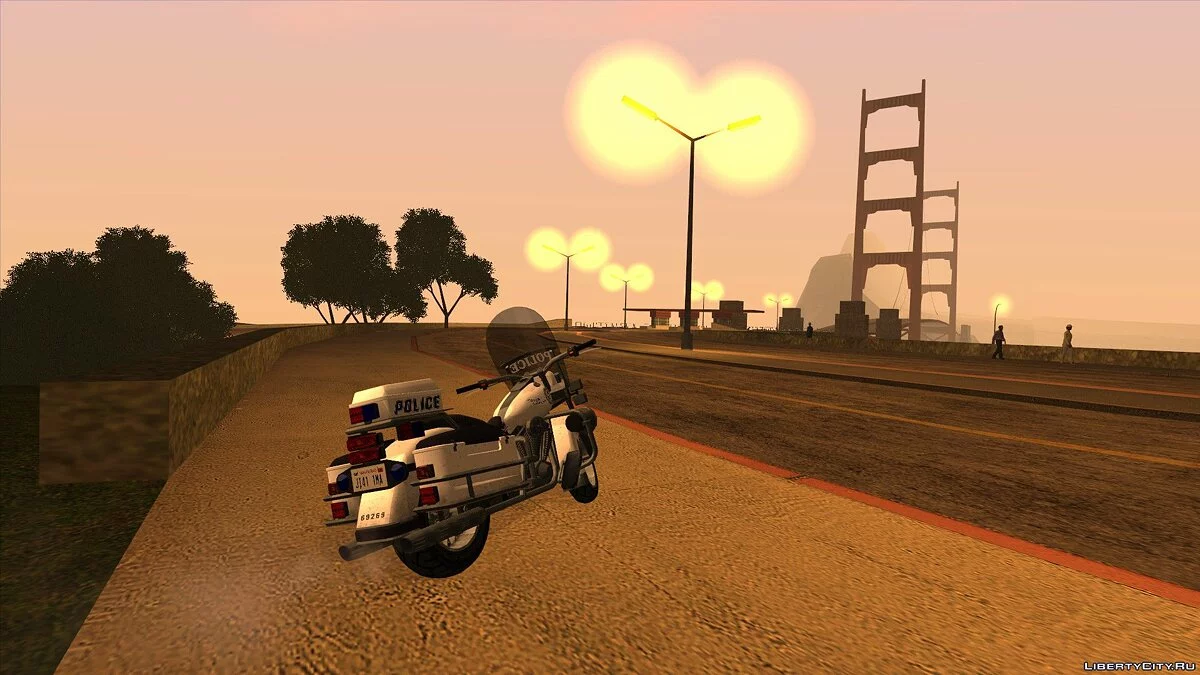 Moto de police GTA V / GTA San Andreas