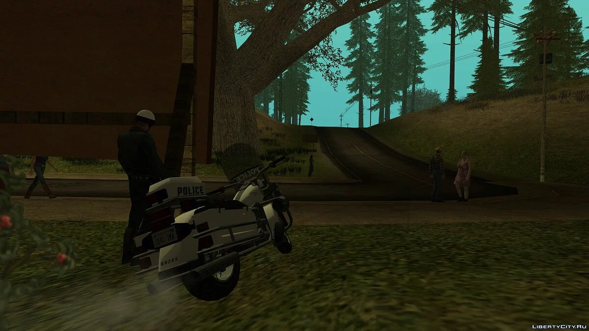 Moto de police GTA V / GTA San Andreas