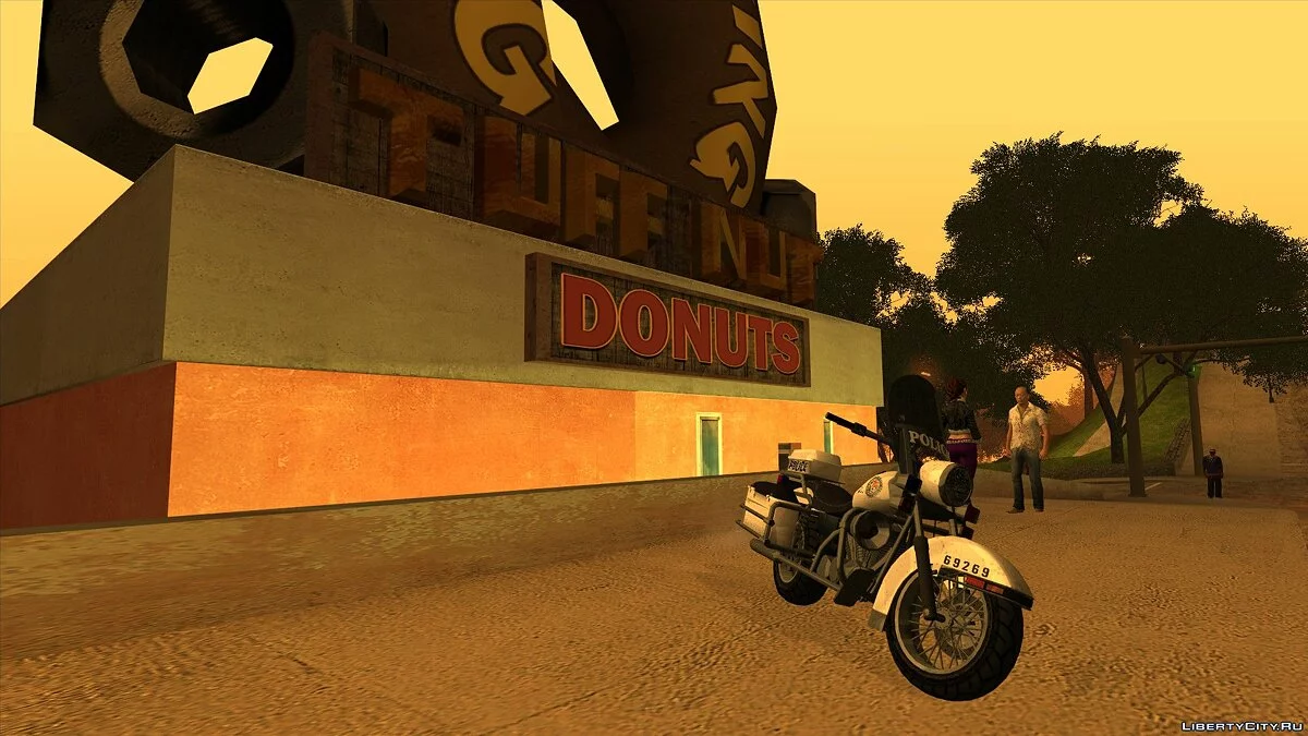 Moto de police GTA V / GTA San Andreas