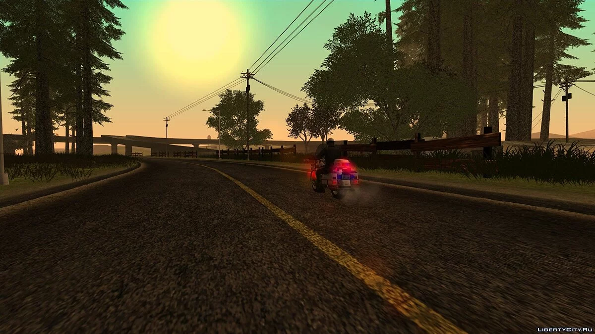 Moto de police GTA V / GTA San Andreas