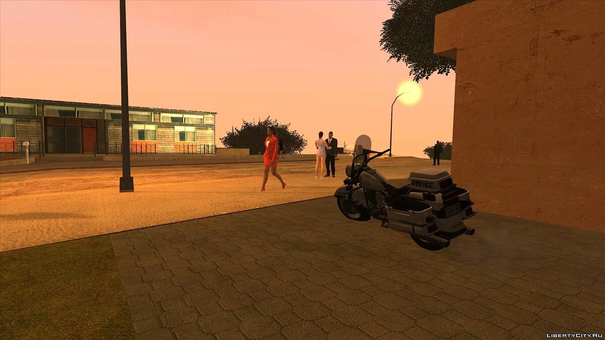 Moto de police GTA V / GTA San Andreas