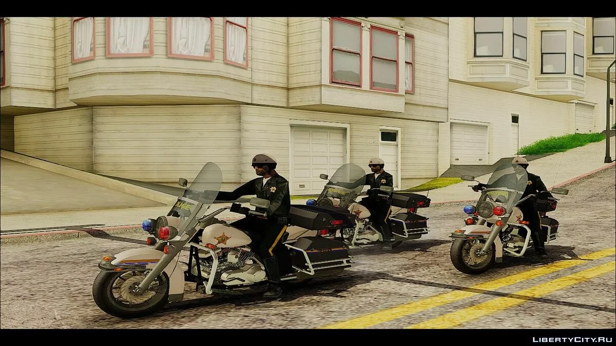 Harley Davidson FLH 1200 Поліція. / GTA San Andreas