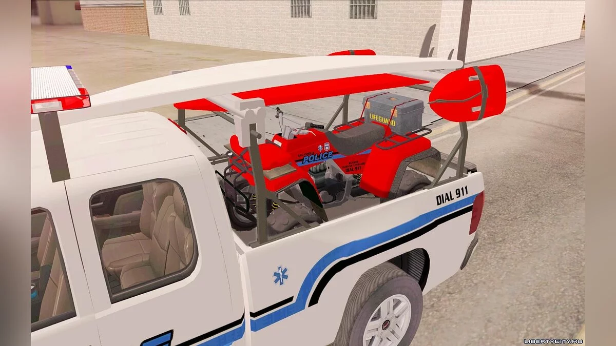 2010 GMC Sierra Polícia / GTA San Andreas