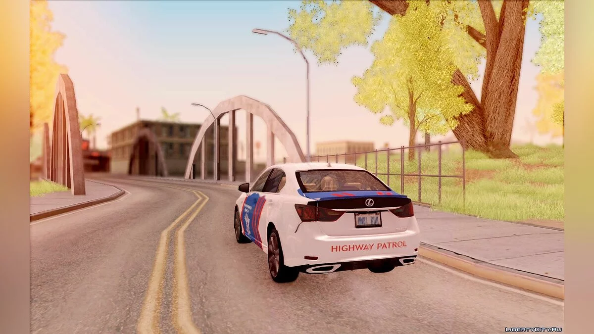 Lexus GS-350 Carro da Polícia Indonésia / GTA San Andreas