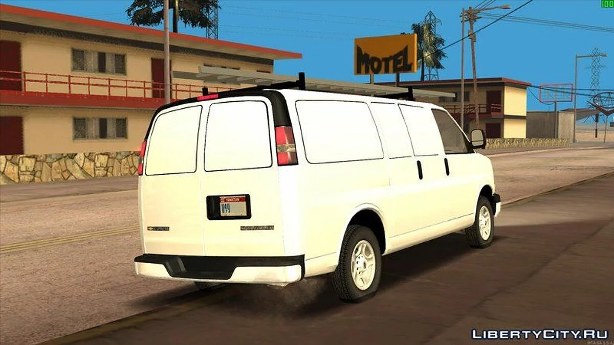 2010 Chevy Express Під прикриттям Спостережний Фургон / GTA San Andreas