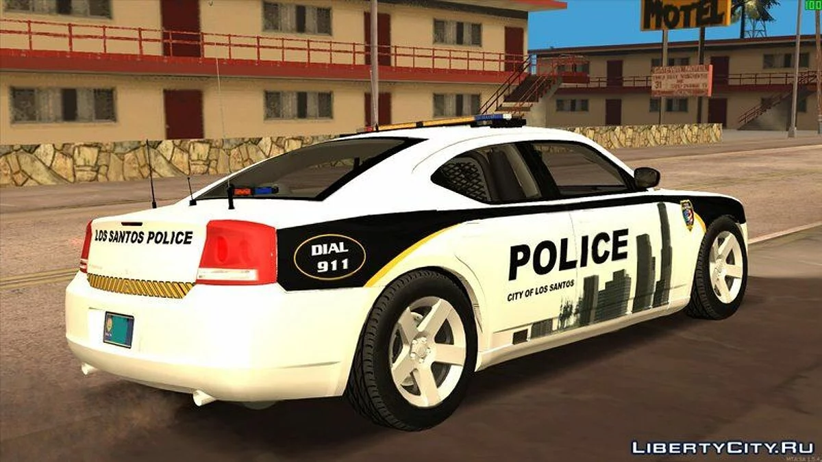 2010 Dodge Charger Los Santos Police Department / GTA San Andreas