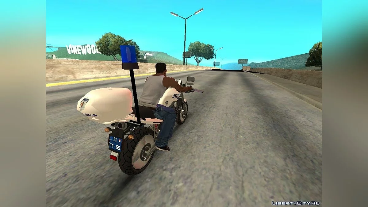 Motocicleta Policial Ducati FCR900 / GTA San Andreas