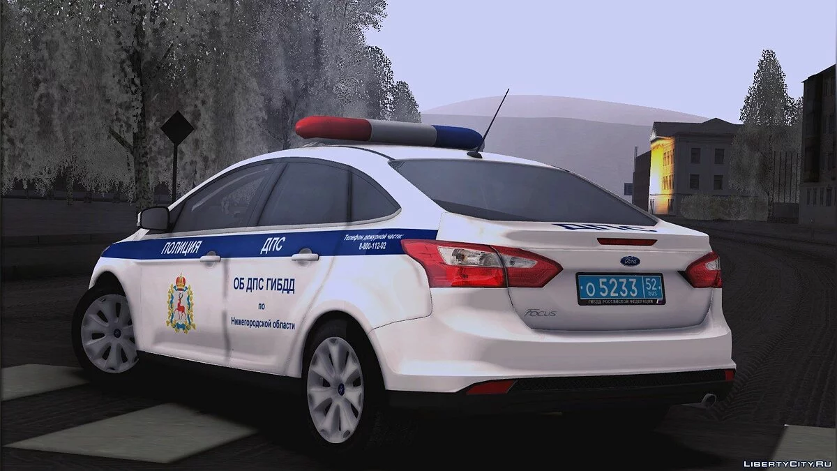 Ford Focus ГИБДД / GTA San Andreas