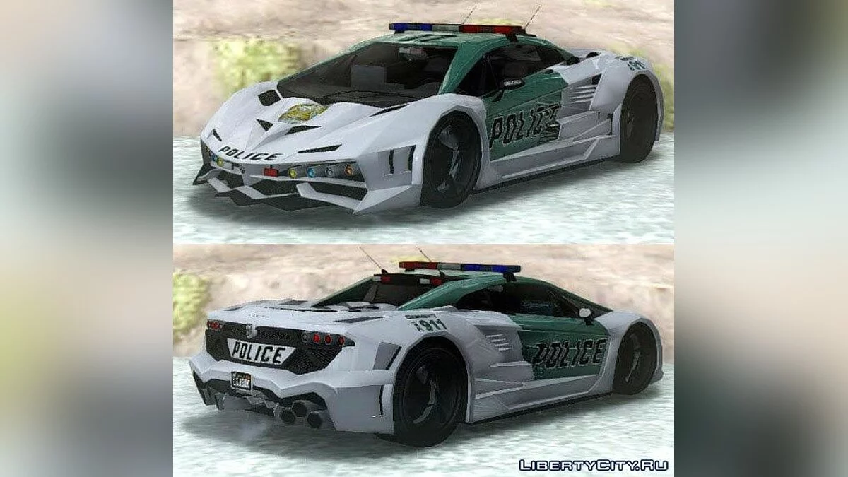 GTA V Pegasi Lampo S18B COP / GTA San Andreas