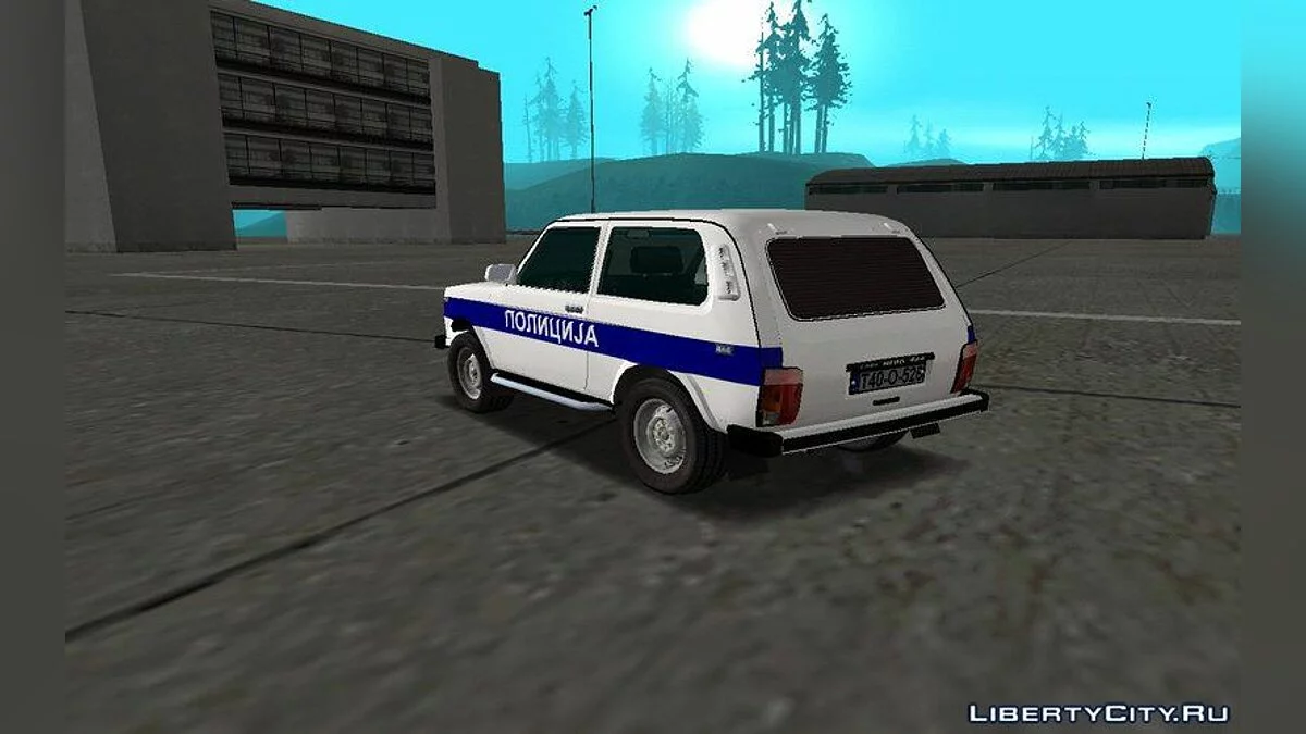 Lada Niva 4X4 Поліція Республіки Сербської / GTA San Andreas
