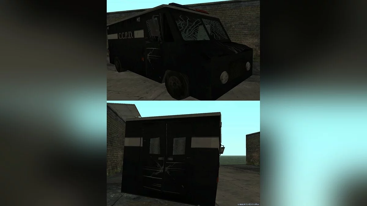 Van SWAT Carcer City / GTA San Andreas