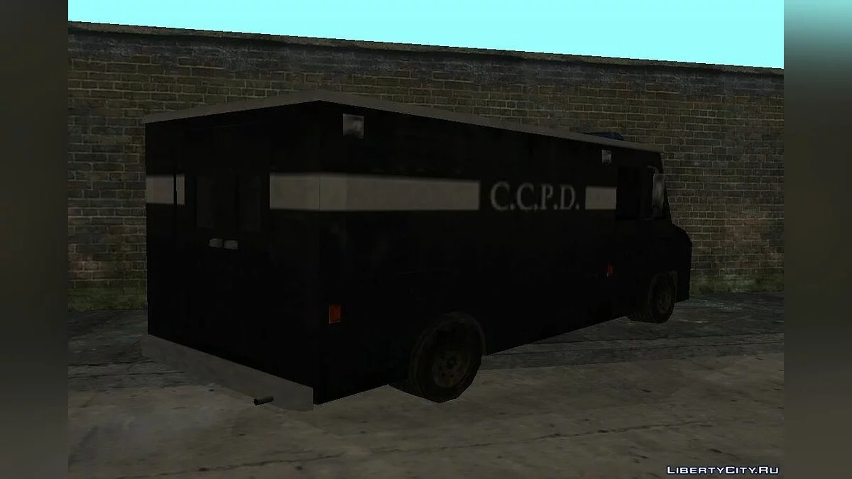 Van SWAT Carcer City / GTA San Andreas