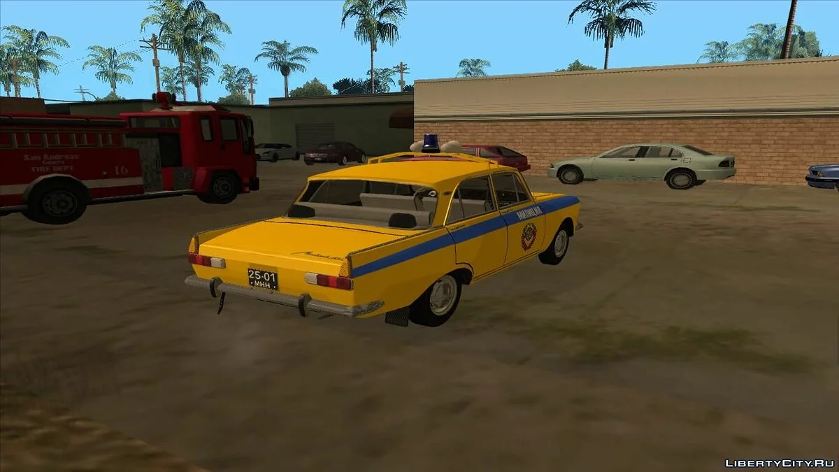Москвич-412 ІЕ Міліція 1975 3.0 / GTA San Andreas