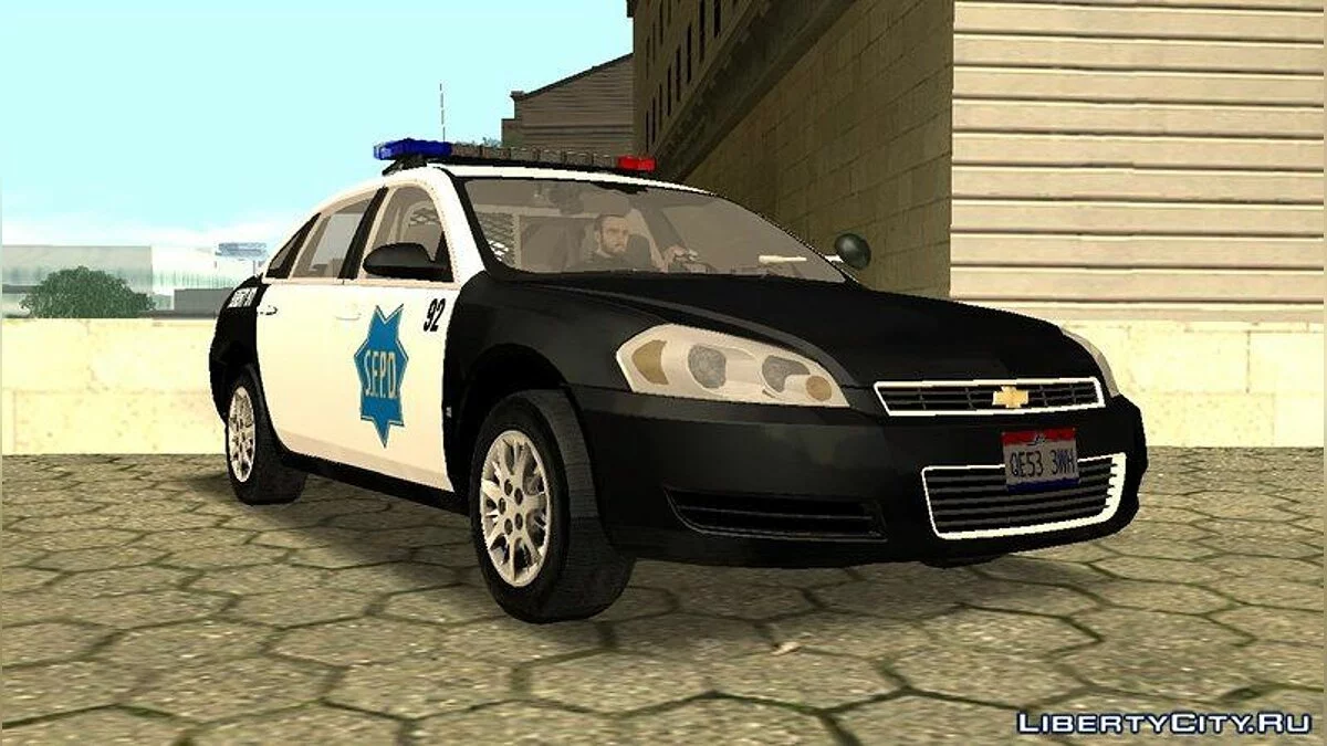 Chevrolet Impala SFPD 2008 / GTA San Andreas
