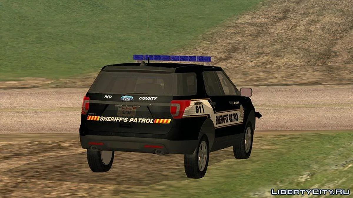 2016 Ford Explorer Bureau du Shérif de Red County / GTA San Andreas