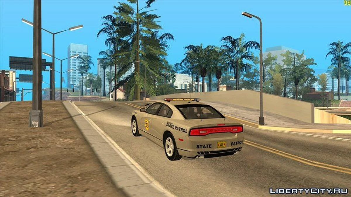 2012 Dodge Charger Патруль Штату Сан Андреас / GTA San Andreas