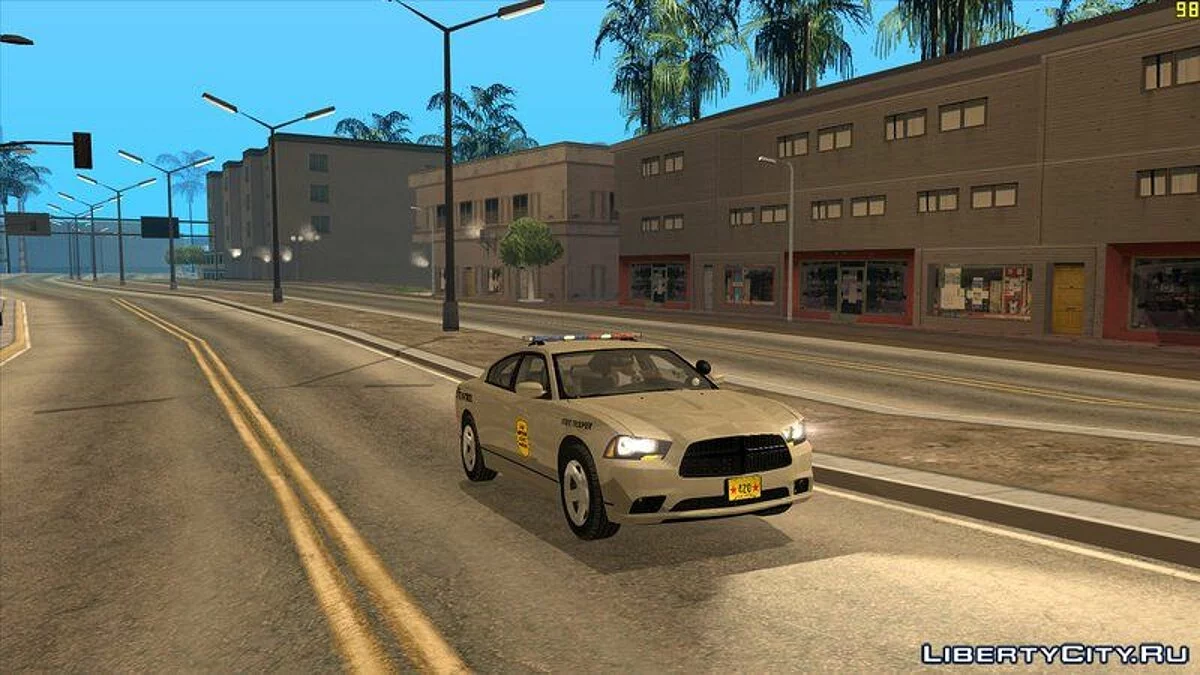 2012 Dodge Charger Патруль Штату Сан Андреас / GTA San Andreas
