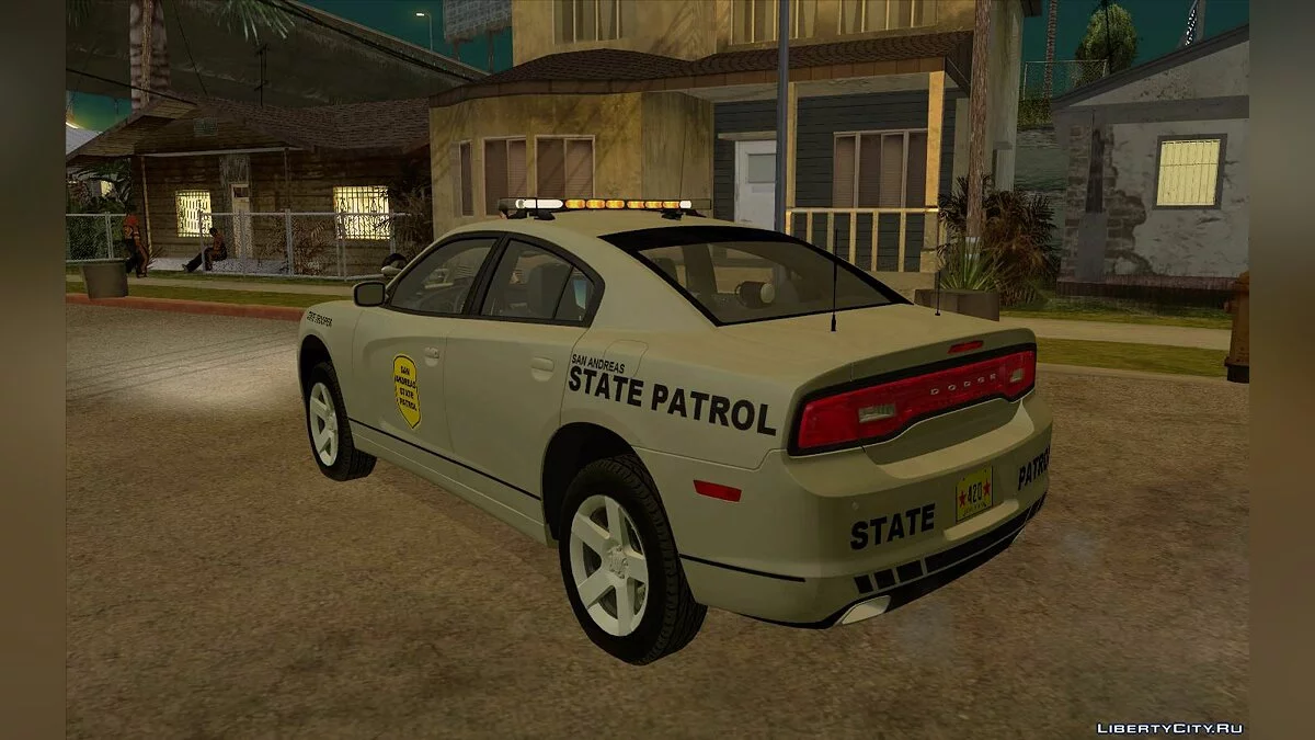 2012 Dodge Charger Патруль Штату Сан Андреас / GTA San Andreas