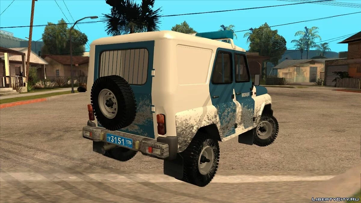 UAZ 315195 Police / GTA San Andreas