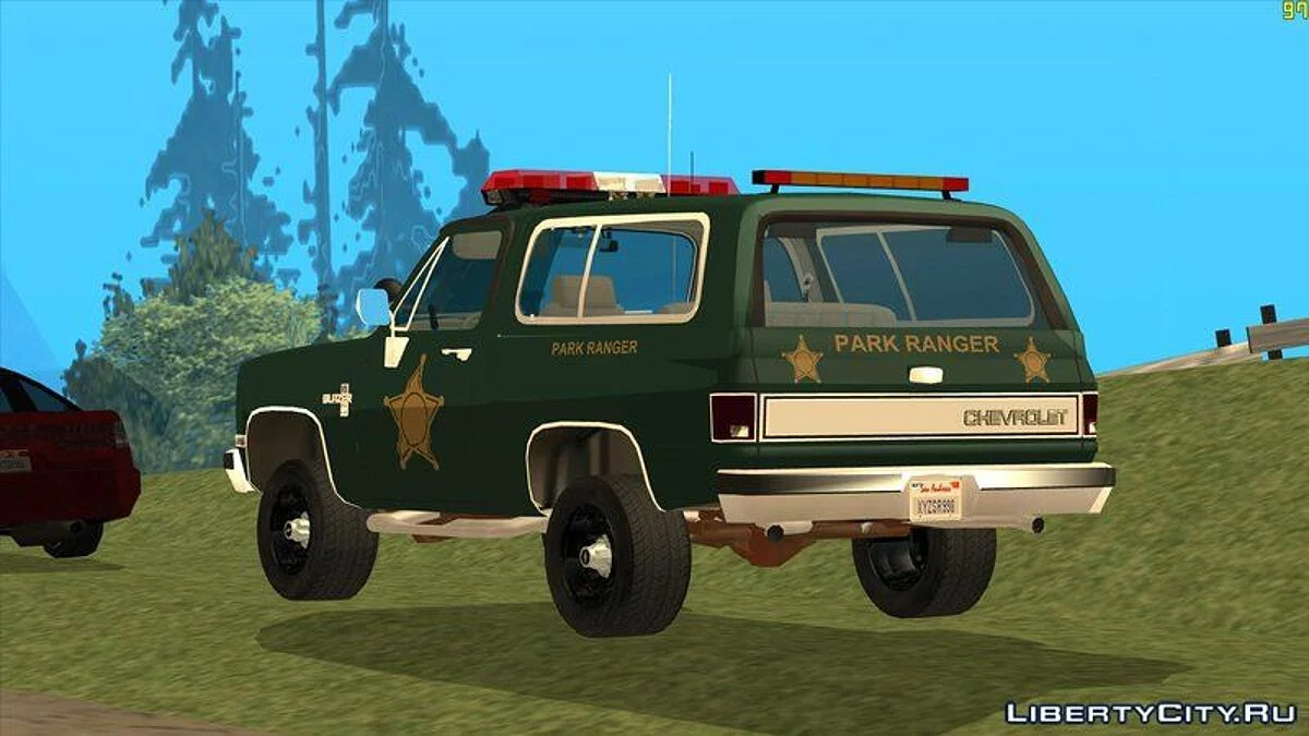 1985 Chevrolet Blazer Park Ranger / GTA San Andreas