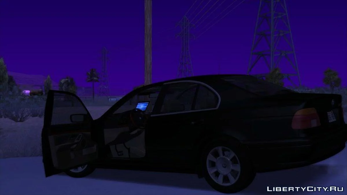FIB BMW 5-Series e39 525i 1999 (Especificación de EE. UU.) - Vehículo del F.B.I. / GTA San Andreas
