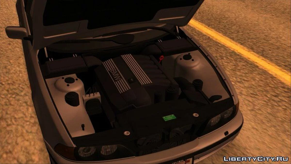 FIB BMW 5-Series e39 525i 1999 (Especificación de EE. UU.) - Vehículo del F.B.I. / GTA San Andreas