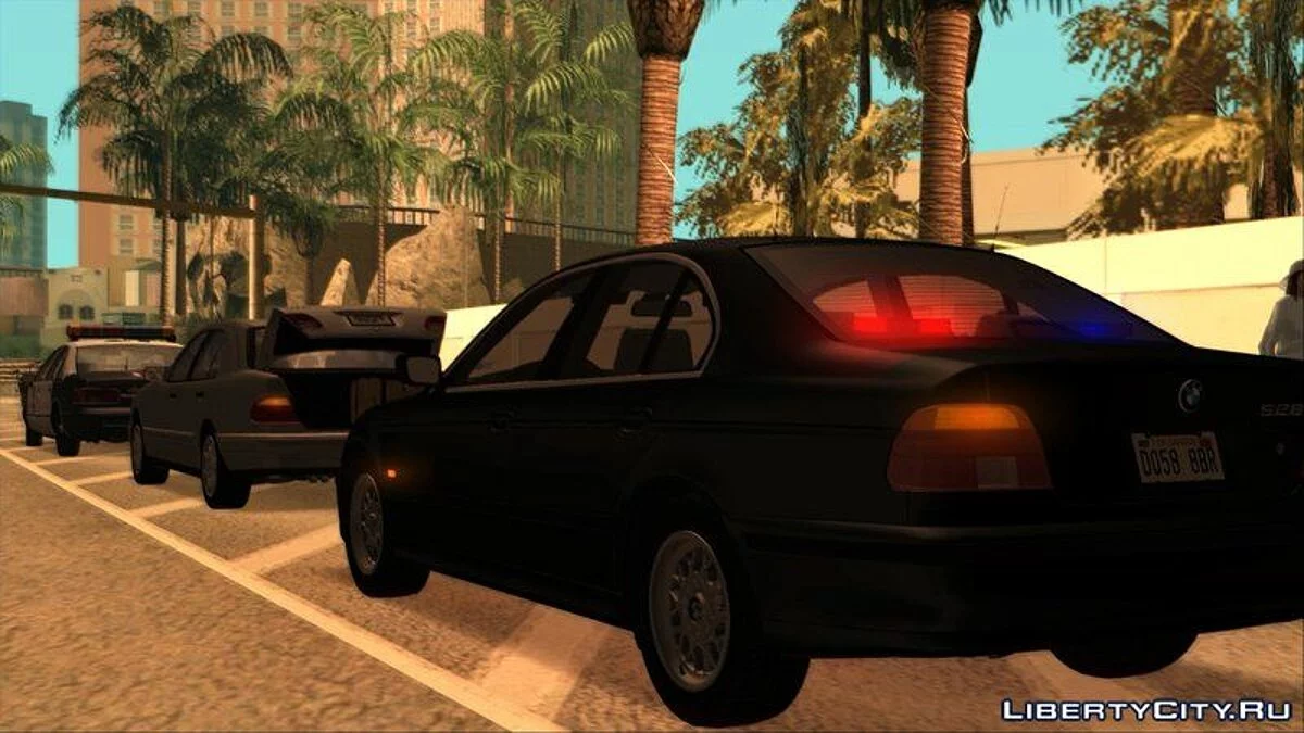 FIB BMW 5-Series e39 525i 1999 (Especificación de EE. UU.) - Vehículo del F.B.I. / GTA San Andreas